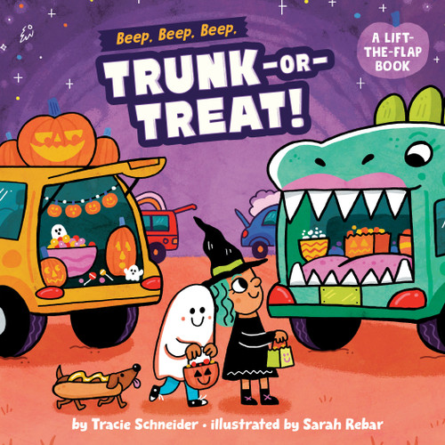 Beep, Beep, Beep, Trunk-or-Treat!: A Lift-the-Flap Book book cover by Tracie Schneider
