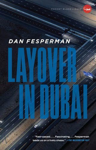 Layover in Dubai book cover by Dan Fesperman