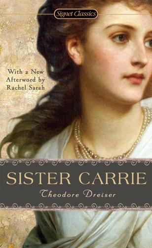 Sister Carrie book cover by Theodore Dreiser