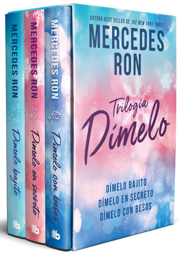 Estuche Trilogía Dímelo (contiene: Dímelo bajito / Dímelo en secreto / Dímelo con besos) / Tell Me Trilogy Box (Wattpad. Dímelo) book cover by Mercedes Ron