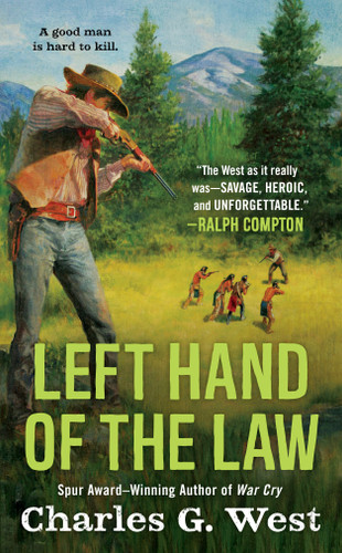 Left Hand of the Law book cover by Charles G. West