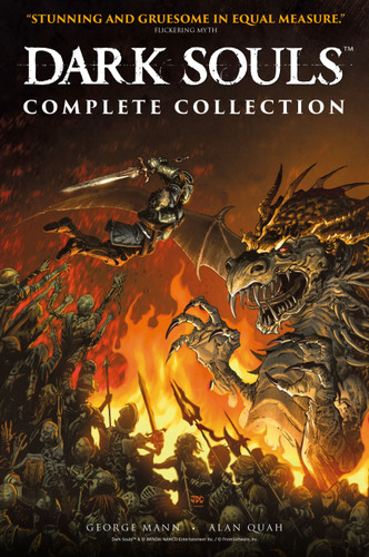 Dark Souls: The Complete Collection (Graphic Novel) (DARK SOULS) book cover by George Mann