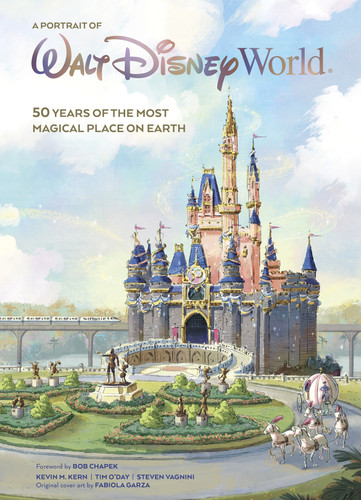 A Portrait of Walt Disney World: 50 Years of The Most Magical Place on Earth (Disney Editions Deluxe) book cover by Kevin M. Kern, Tim O'Day, Steven Vagnini