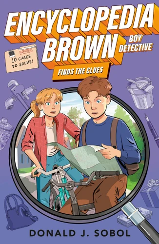 Encyclopedia Brown Finds the Clues (Encyclopedia Brown) book cover by Donald J. Sobol