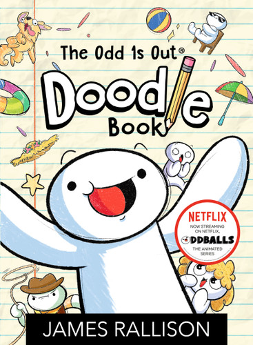 The Odd 1s Out Doodle Book book cover by James Rallison