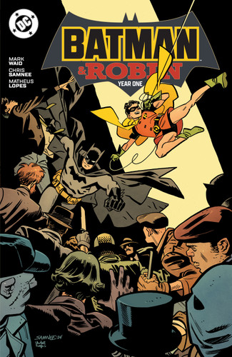 Batman and Robin: Year One book cover by Mark Waid