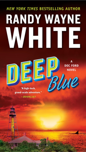 Deep Blue (A Doc Ford Novel) book cover by Randy Wayne White