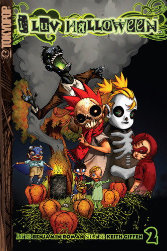 I Luv Halloween, Volume 2 book cover by Keith Giffen