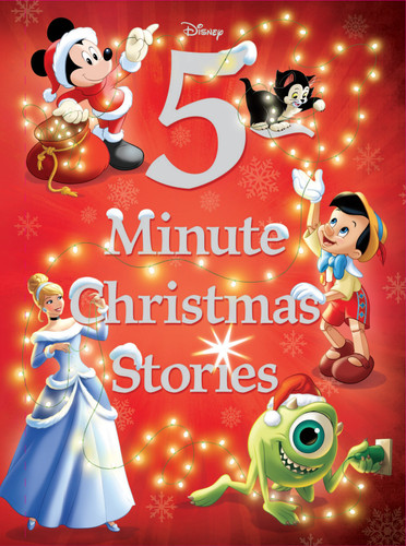 Disney: 5-Minute Christmas Stories (5-Minute Stories) book cover by Disney Books