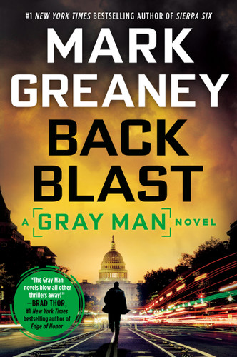 Back Blast (Gray Man) book cover by Mark Greaney