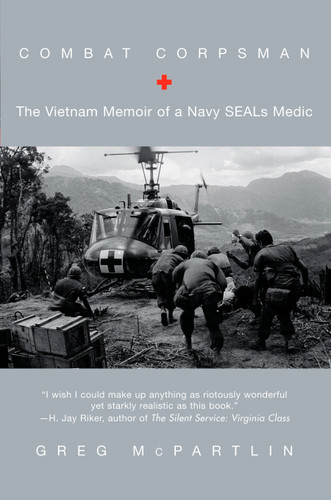 Combat Corpsman: The Vietnam Memoir of a Navy SEALs Medic book cover by Greg McPartlin