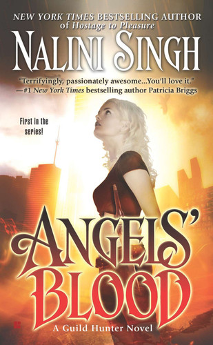 Angels' Blood (A Guild Hunter Novel) book cover by Nalini Singh