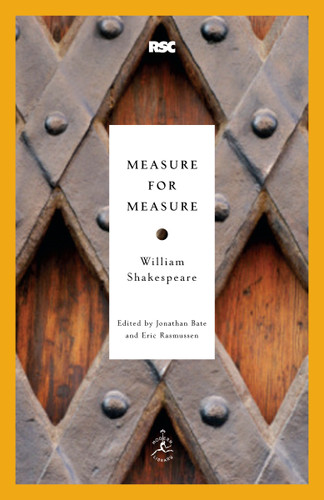 Measure for Measure (Modern Library Classics) book cover by William Shakespeare