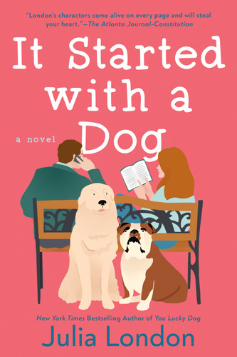 It Started with a Dog (Lucky Dog) book cover by Julia London