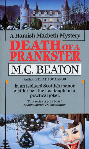 Death of a Prankster (Hamish Macbeth) book cover by M.C. Beaton