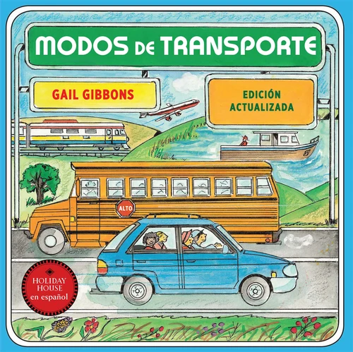 Medios de transporte: Cómo se traslada la gente book cover by Gail Gibbons