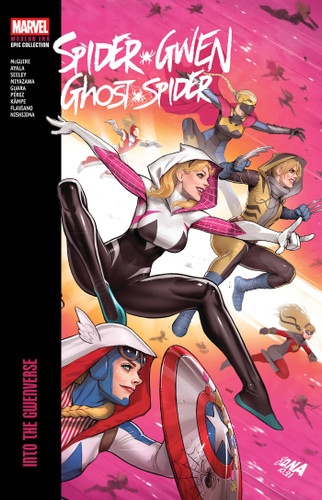 Spider-Gwen: Ghost-Spider Modern Era Epic Collection: Into The Gwenverse (GHOST-SPIDER) book cover by Seanan Maguire, Vita Ayala