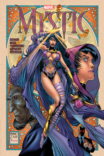 Mystic Omnibus Brandon Peterson Cover book cover by Ron Marz, Marvel Various
