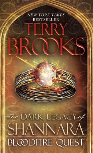 Bloodfire Quest: The Dark Legacy of Shannara (The Dark Legacy of Shannara) book cover by Terry Brooks