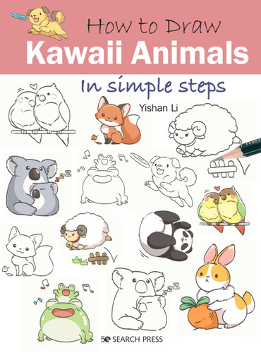 How to Draw Kawaii Animals in Simple Steps (How to Draw) book cover by Yishan Li