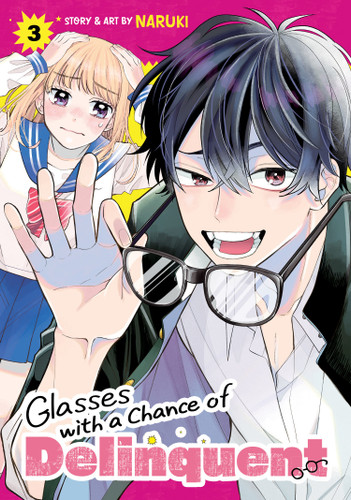 Glasses with a Chance of Delinquent Vol. 3 (Glasses With a Chance of Delinquent) book cover by Naruki