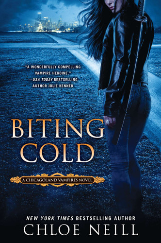 Biting Cold (Chicagoland Vampires) book cover by Chloe Neill