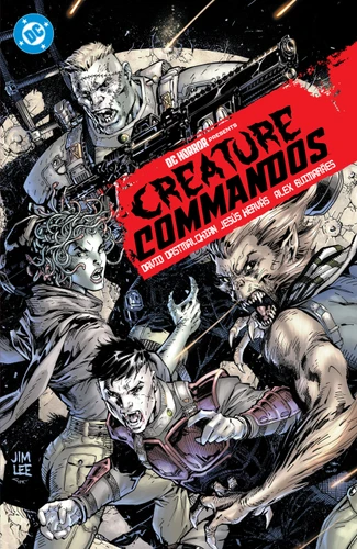 DC Horror Presents: Creature Commandos book cover by David Dastmalchian