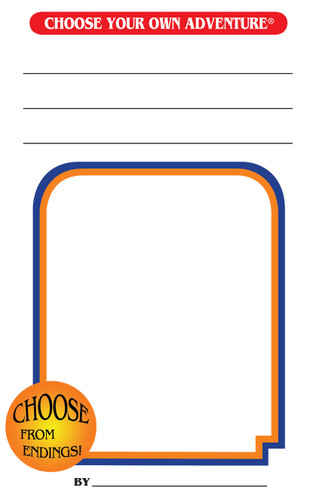 Choose Your Own Adventure: Blank Book (Write Your Own Adventure) book cover by R. A. Montgomery