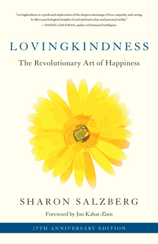 Lovingkindness: The Revolutionary Art of Happiness book cover by Sharon Salzberg