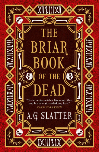 The Briar Book of the Dead book cover by A. G. Slatter