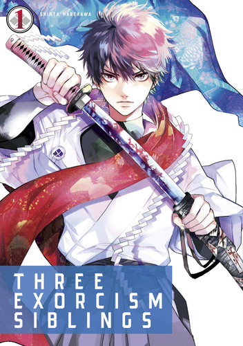 Three Exorcism Siblings Vol.1 (THREE EXORCISM SIBLINGS) book cover by Shinta Harekawa