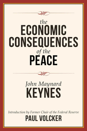 The Economic Consequences of the Peace book cover by John Maynard Keynes
