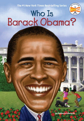 Who Is Barack Obama? (Who Was?) book cover by Roberta Edwards, Who HQ