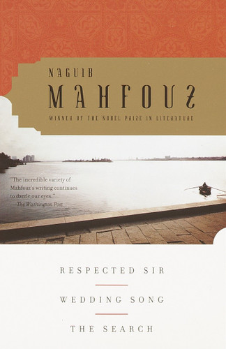 Respected Sir, Wedding Song, The Search book cover by Naguib Mahfouz