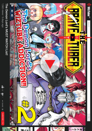 The Brave-Tuber Vol. 2 (The Brave-Tuber) book cover by Takahito Oosaki