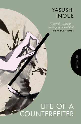 Life of a Counterfeiter (Pushkin Press Classics) book cover by Yasushi Inoue