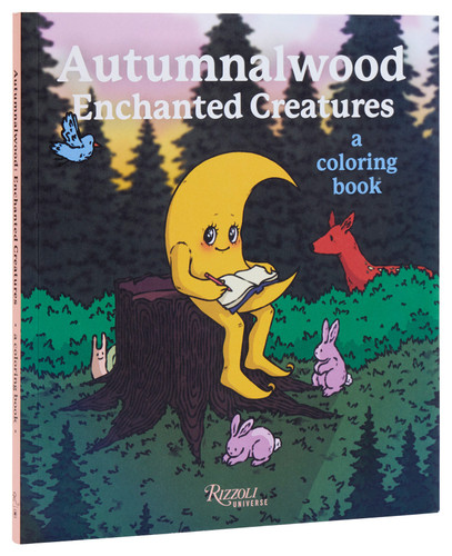 Autumnalwood: Enchanted Creatures: A Coloring Book book cover by Autumnalwood