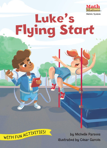 Luke's Flying Start: Metric System (Math Matters) book cover by Michelle Parsons