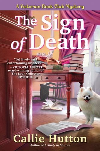 The Sign of Death: A Victorian Book Club Mystery (A VICTORIAN BOOK CLUB MYSTERY) book cover by Callie Hutton