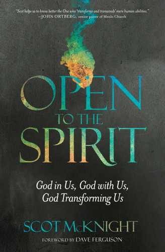 Open to the Spirit: God in Us, God with Us, God Transforming Us book cover by Scot McKnight