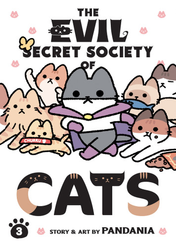 The Evil Secret Society of Cats Vol. 3 (The Evil Secret Society of Cats) book cover by PANDANIA