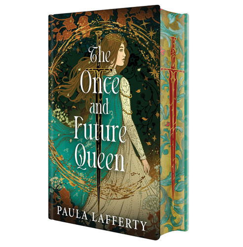 The Once and Future Queen: Deluxe Limited Edition (The Lives of Guinevere) book cover by Paula Lafferty