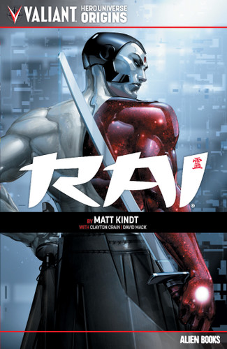 Valiant Hero Universe Origins: Rai book cover by Matt Kindt