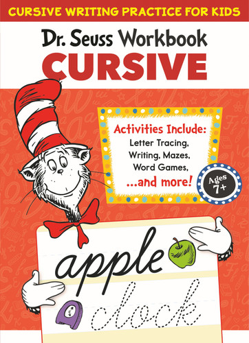 Dr. Seuss Cursive Workbook: Beginner Cursive Handwriting for Kids (Dr. Seuss Workbooks) book cover by Dr. Seuss
