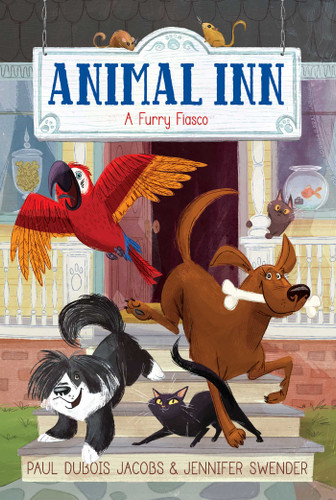 A Furry Fiasco (Animal Inn) book cover by Paul DuBois Jacobs, Jennifer Swender