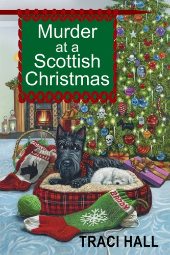 Murder at a Scottish Christmas (A Scottish Shire Mystery) book cover by Traci Hall
