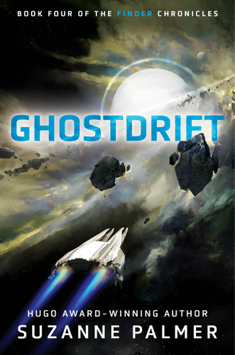 Ghostdrift (The Finder Chronicles) book cover by Suzanne Palmer