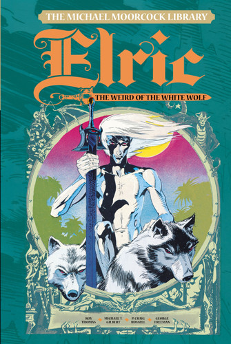 The Michael Moorcock Library Vol. 4: Elric The Weird of the White Wolf (MICHAEL MOORCOCK LIBRARY) book cover by Michael Moorcock, Roy Thomas