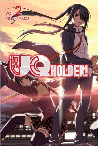 UQ HOLDER! 2 (UQ HOLDER!) book cover by Ken Akamatsu
