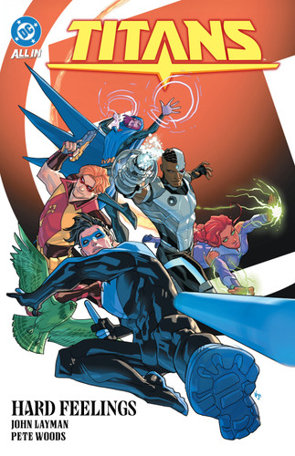 Titans Vol. 3: Hard Feelings book cover by Tom Taylor
